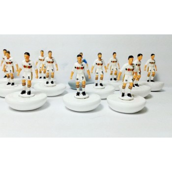 Subbuteo Andrew Table Soccer Belgium Euro 1984️ on classic Hasbro bases